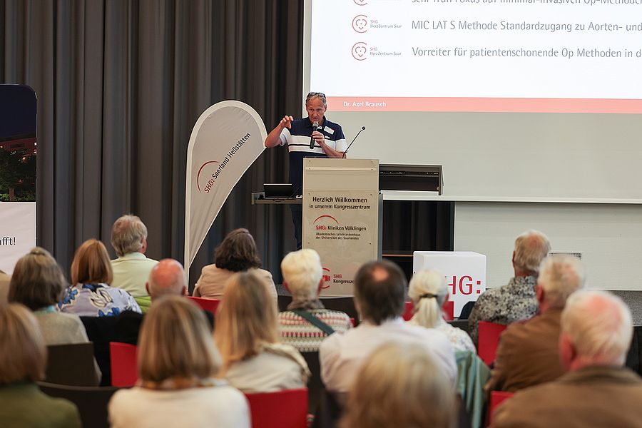 Großes Interesse am Gesundheitsforum „Herz und Wissen“ in den SHG-Kliniken Völklingen Großes Interesse am Gesundheitsforum „Herz und Wissen“ in den SHG-Kliniken Völklingen